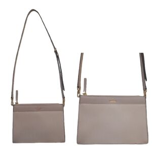 kate spade Taupe Leather Crossbody Bag